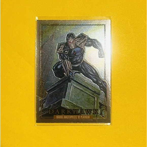 Other - 2024 Upper Deck Marvel Masterpieces '92 Platinum Darkhawk Base Card #11